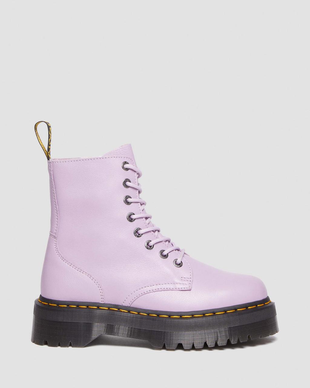 Pánské Boty na Platformy Dr Martens Jadon III Pisa Leather Fialové | 27460186
