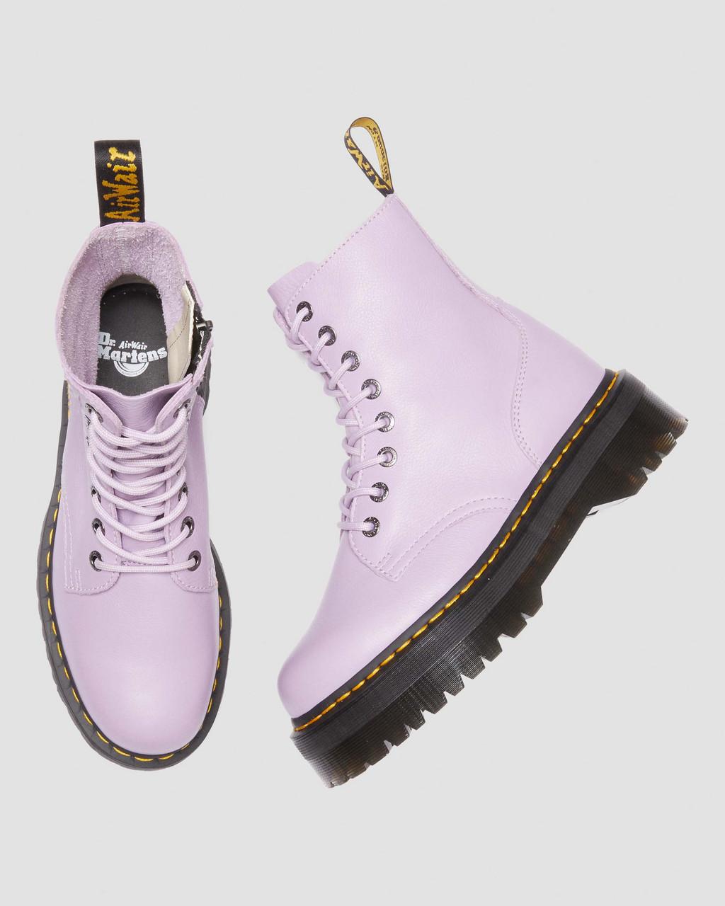 Pánské Boty na Platformy Dr Martens Jadon III Pisa Leather Fialové | 27460186
