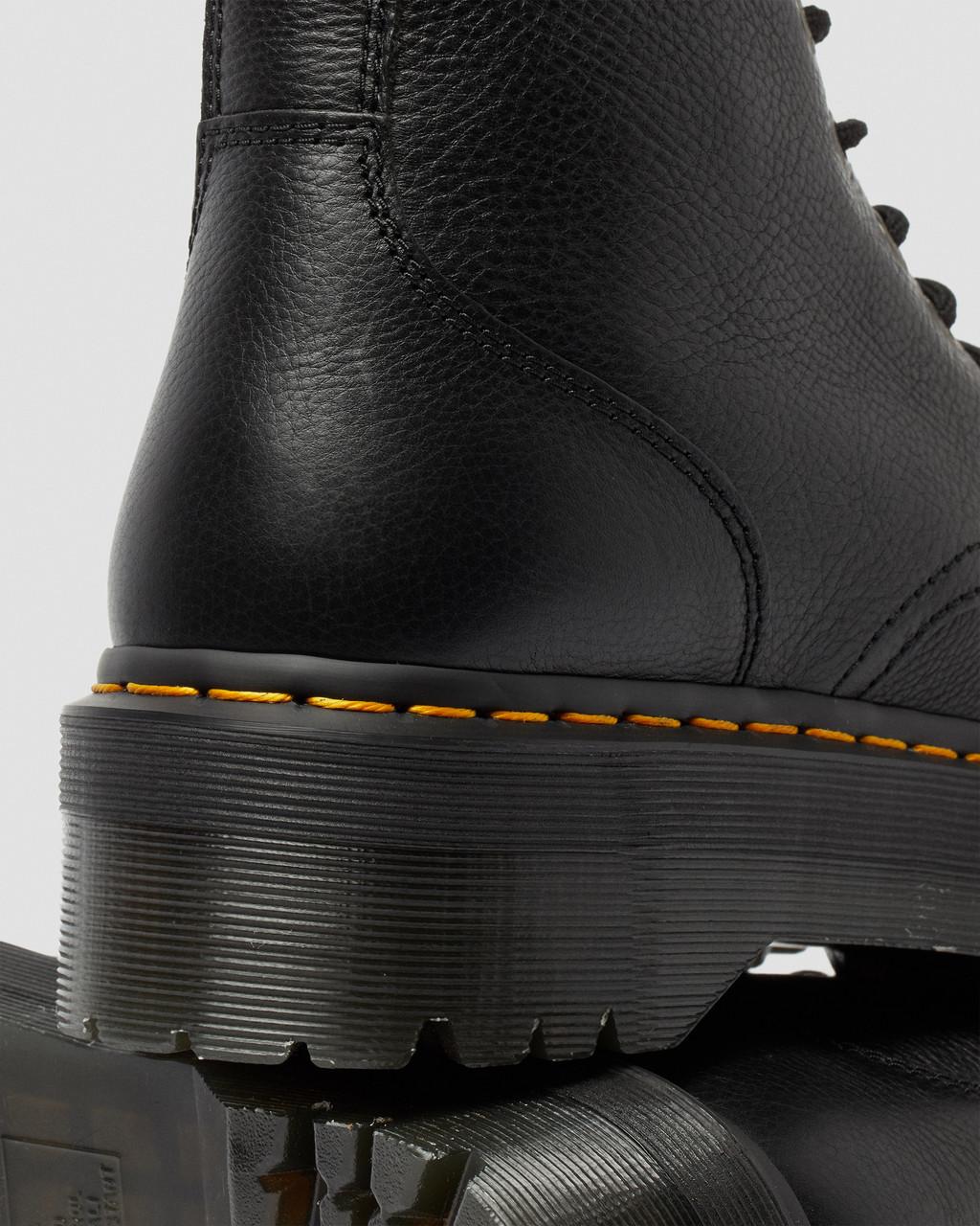 Pánské Boty na Platformy Dr Martens Jadon III Pisa Leather Černé | 50634271