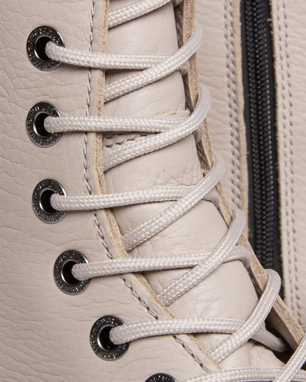 Pánské Boty na Platformy Dr Martens Jadon III Pisa Leather Béžový | 13867253