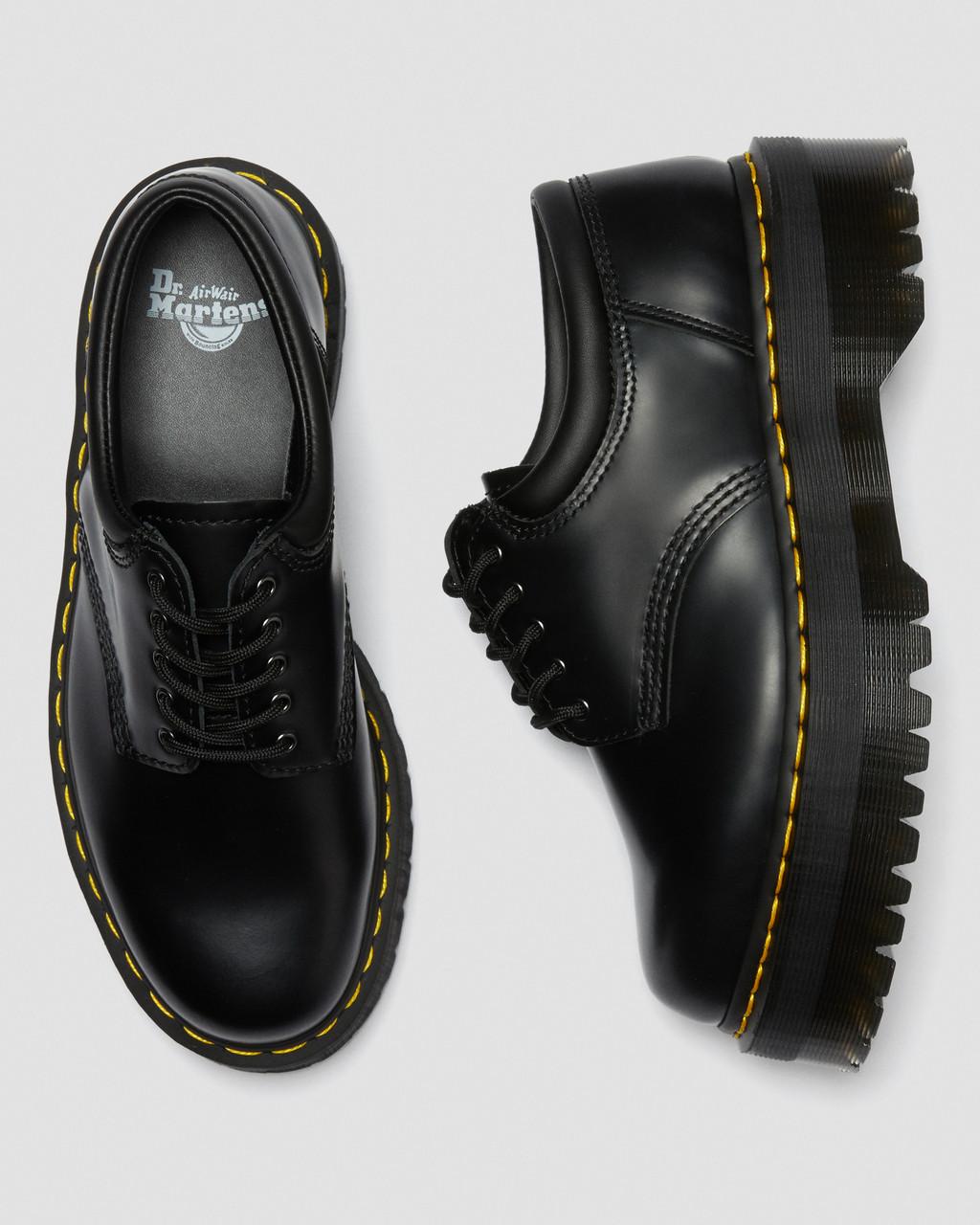 Pánské Casual Boty Dr Martens 8053 Leather Platform Černé | 36031945