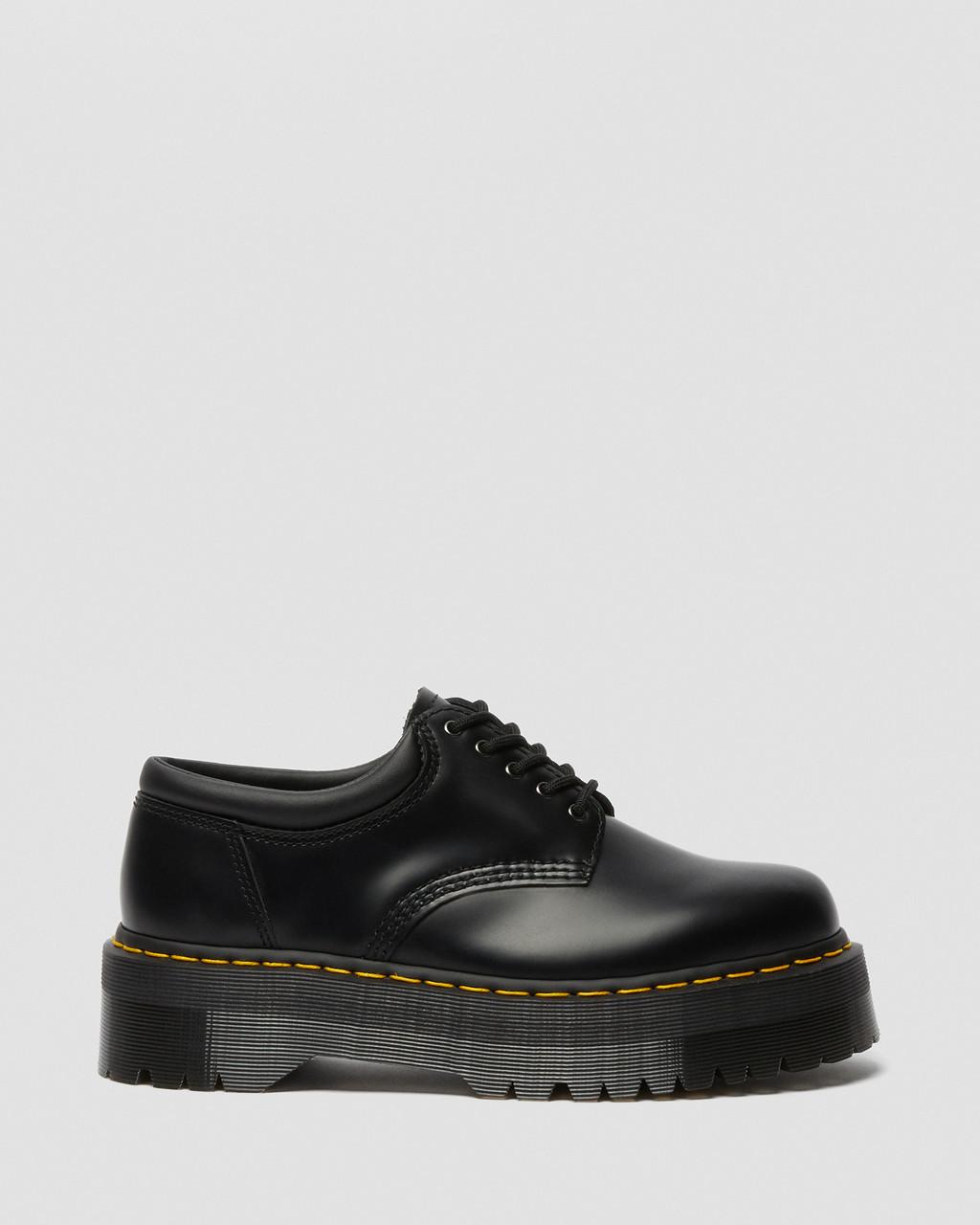 Pánské Casual Boty Dr Martens 8053 Leather Platform Černé | 36031945