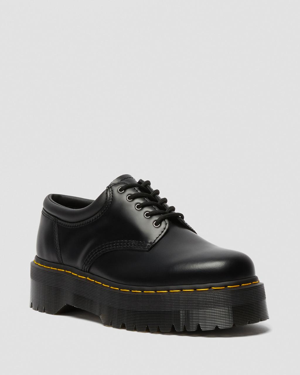 Pánské Casual Boty Dr Martens 8053 Leather Platform Černé | 36031945