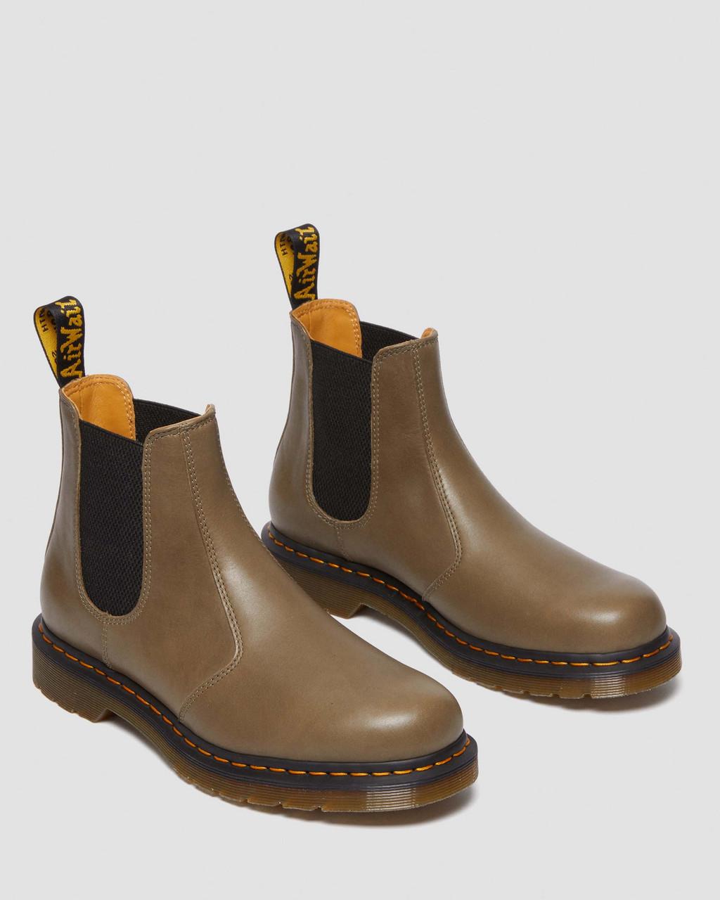 Pánské Chelsea Boty Dr Martens 2976 Carrara Leather Hnědé | 78259147