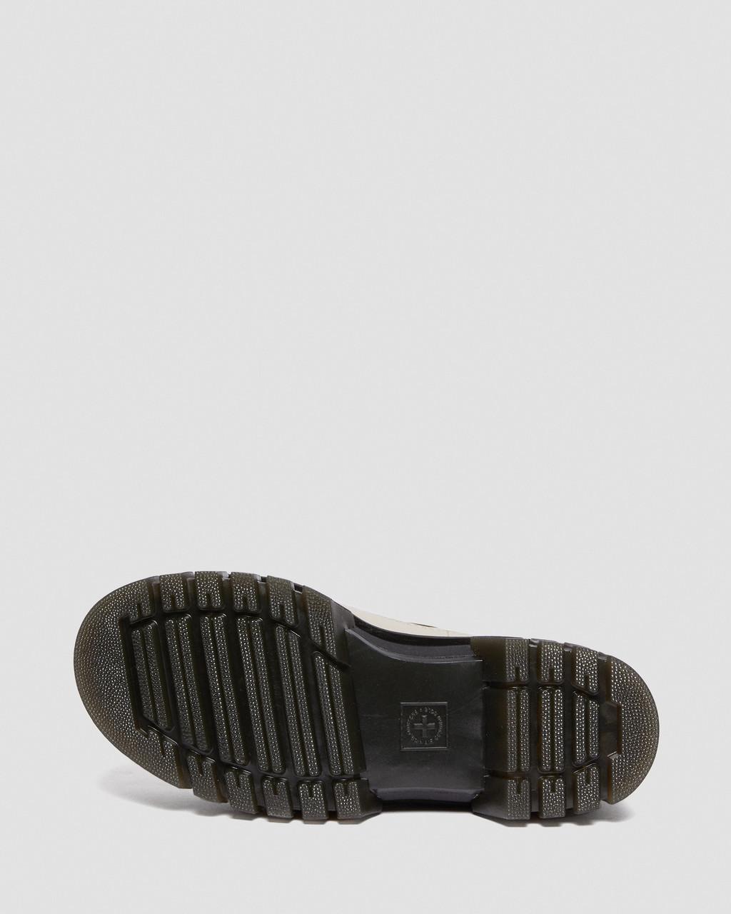 Pánské Chelsea Boty Dr Martens Audrick Nappa Leather Platform Bílé | 50488392