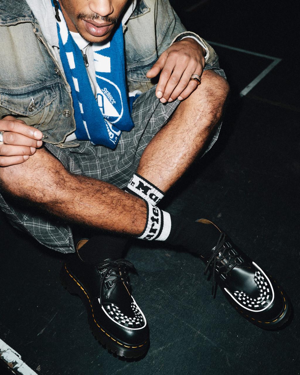 Pánské Creepers Boty Dr Martens Ramsey Smooth Leather Černé | 14524702
