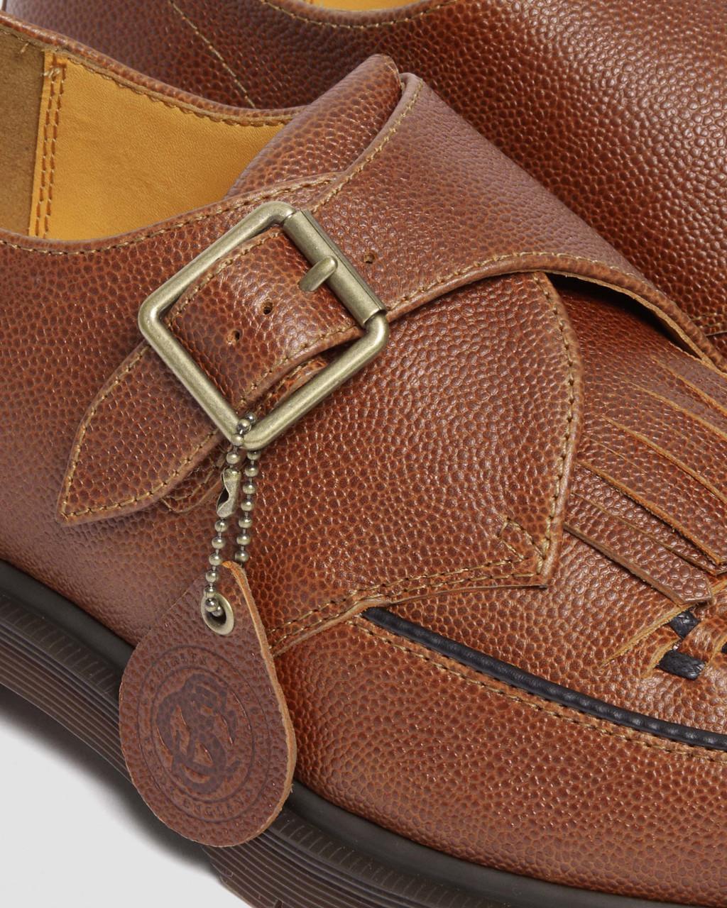 Pánské Creepers Boty Dr Martens Ramsey Westminster Leather Buckle Hnědé | 56983982