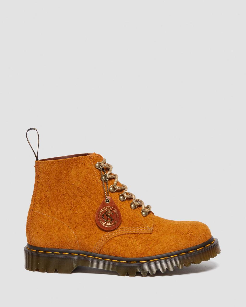 Pánské Kotníkové Boty Dr Martens 101 Made in England Hardware Suede Hnědé | 61136967