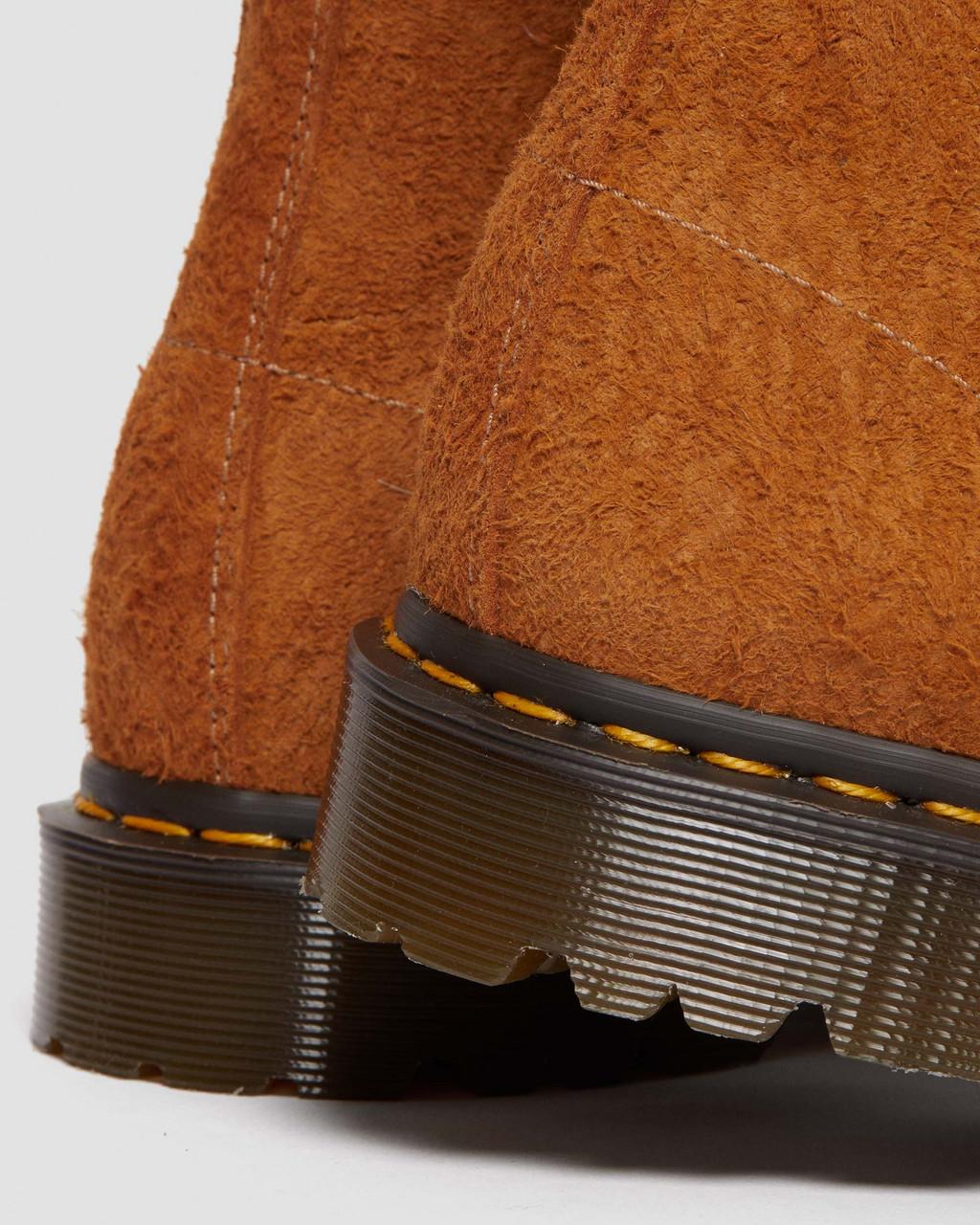 Pánské Kotníkové Boty Dr Martens 101 Made in England Hardware Suede Hnědé | 61136967