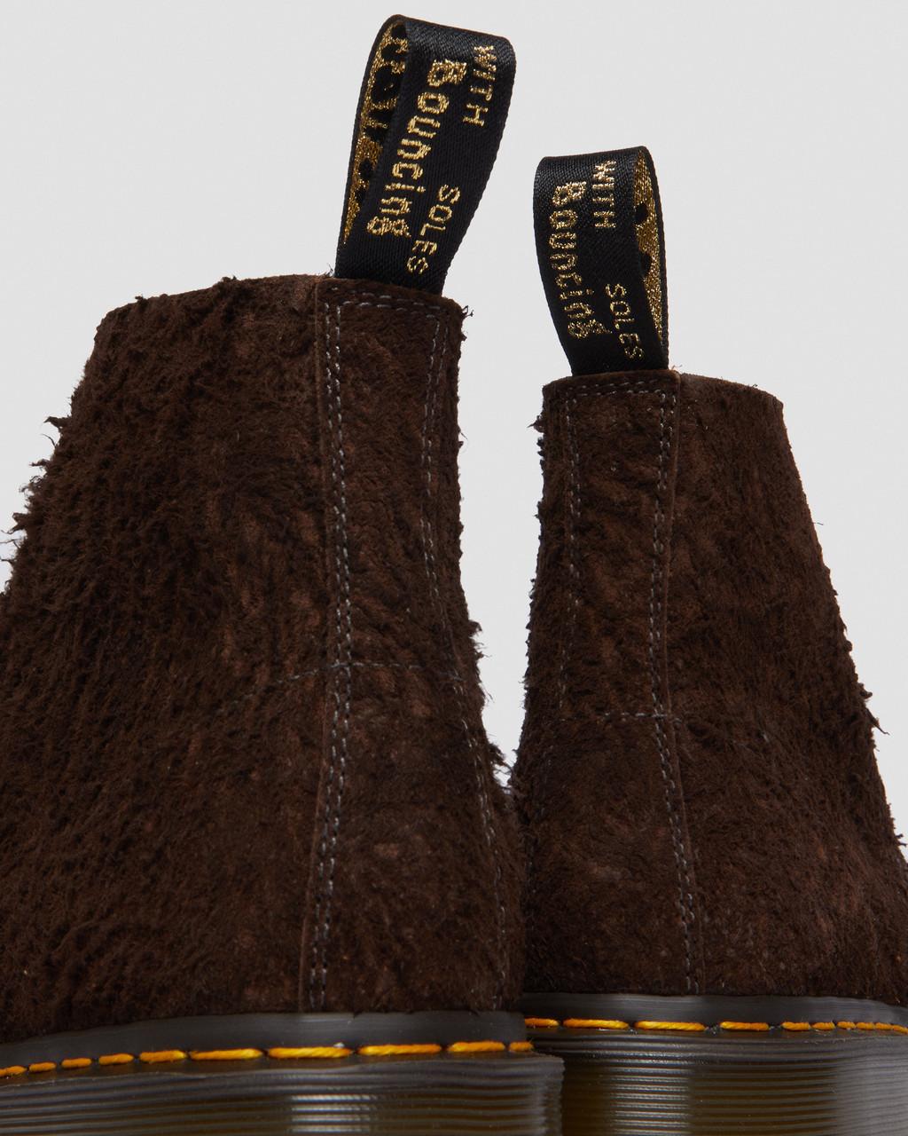 Pánské Kotníkové Boty Dr Martens 101 Made in England Hardware Suede Hnědé | 61751240