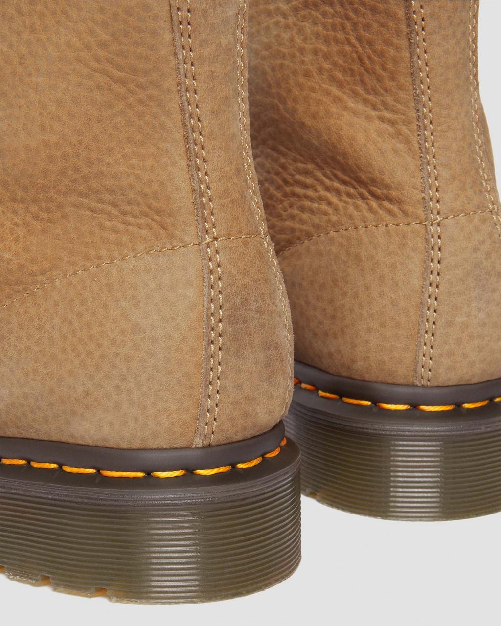 Pánské Kotníkové Boty Dr Martens 101 Tumbled Nubuck Leather Hnědé | 92892793