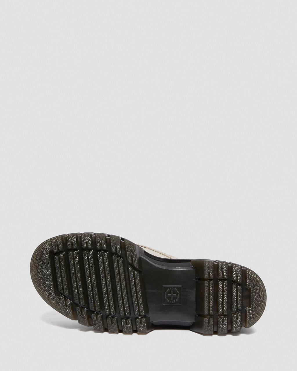 Pánské Kotníkové Boty Dr Martens Audrick Nappa Leather Platform Bílé | 85243339
