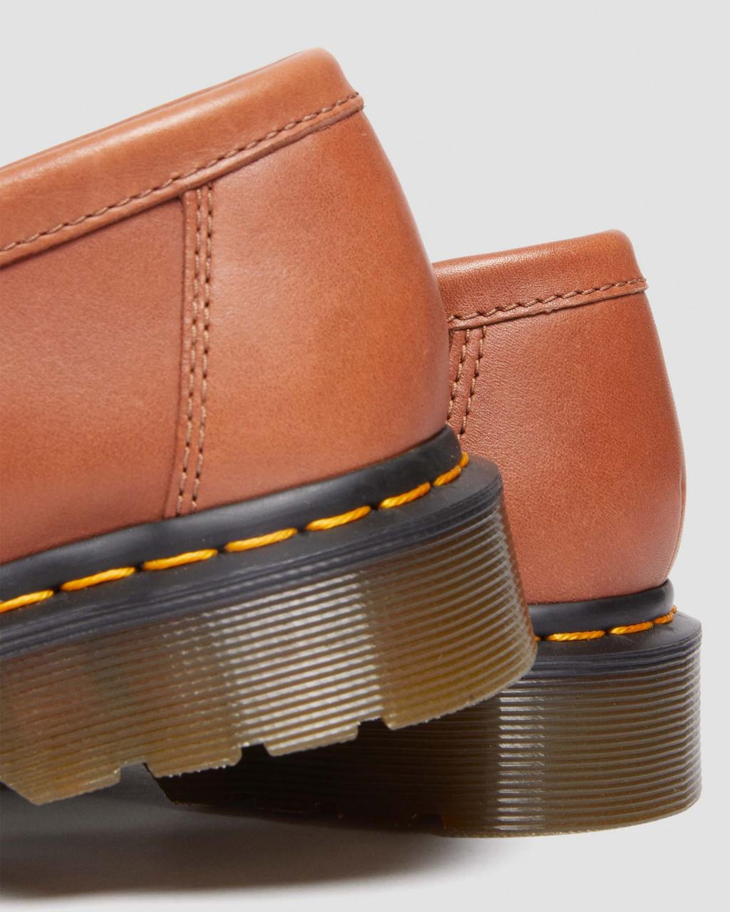 Pánské Loafers Dr Martens Adrian Carrara Leather Tassel Hnědé | 51816834