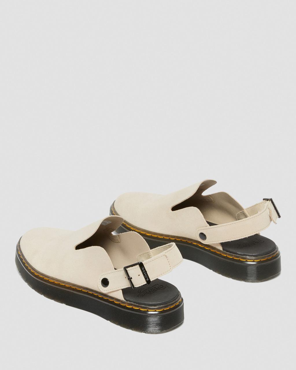 Pánské Mules Dr Martens Carlson Suede Casual Slingback Hnědé | 75935319