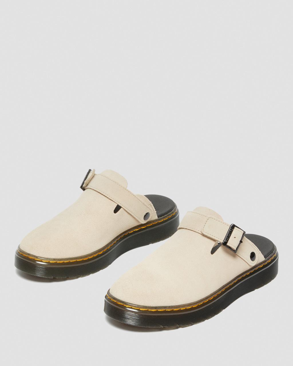 Pánské Mules Dr Martens Carlson Suede Casual Slingback Hnědé | 75935319