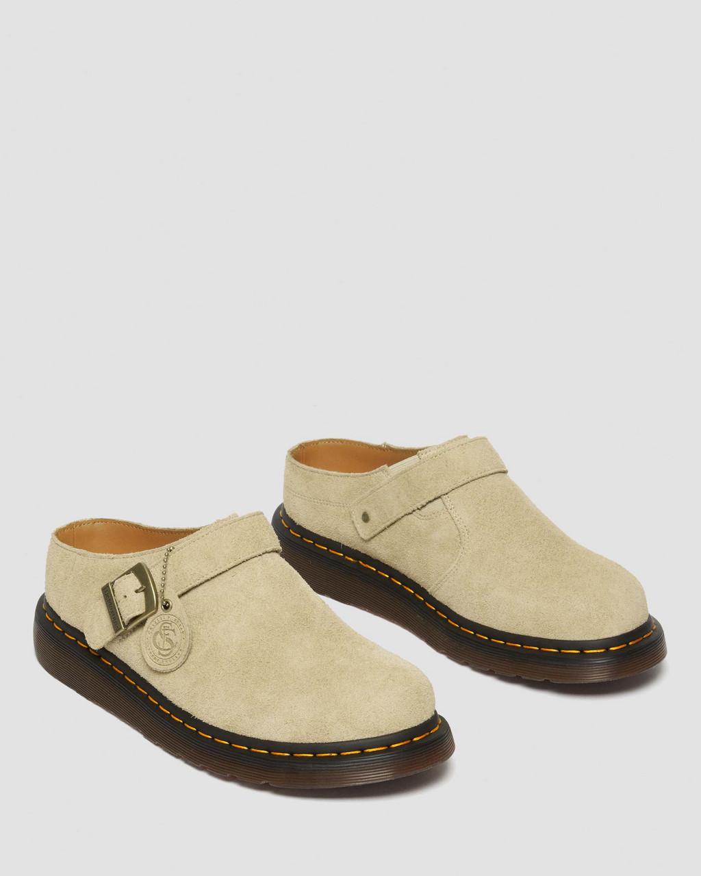 Pánské Mules Dr Martens Isham Desert Oasis Suede Béžový | 11633435