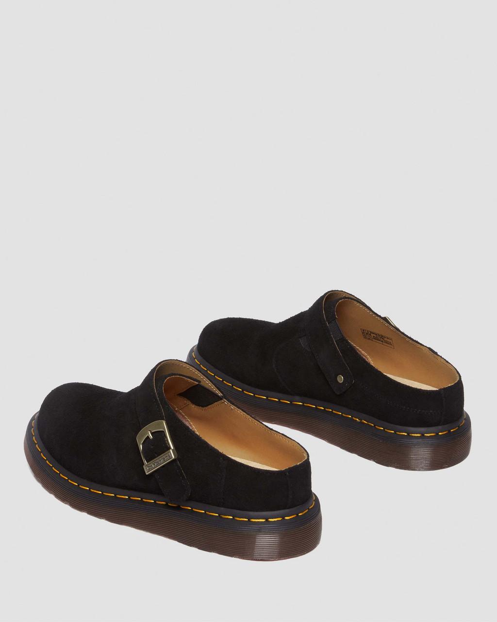 Pánské Mules Dr Martens Isham Desert Oasis Suede Černé | 67976654