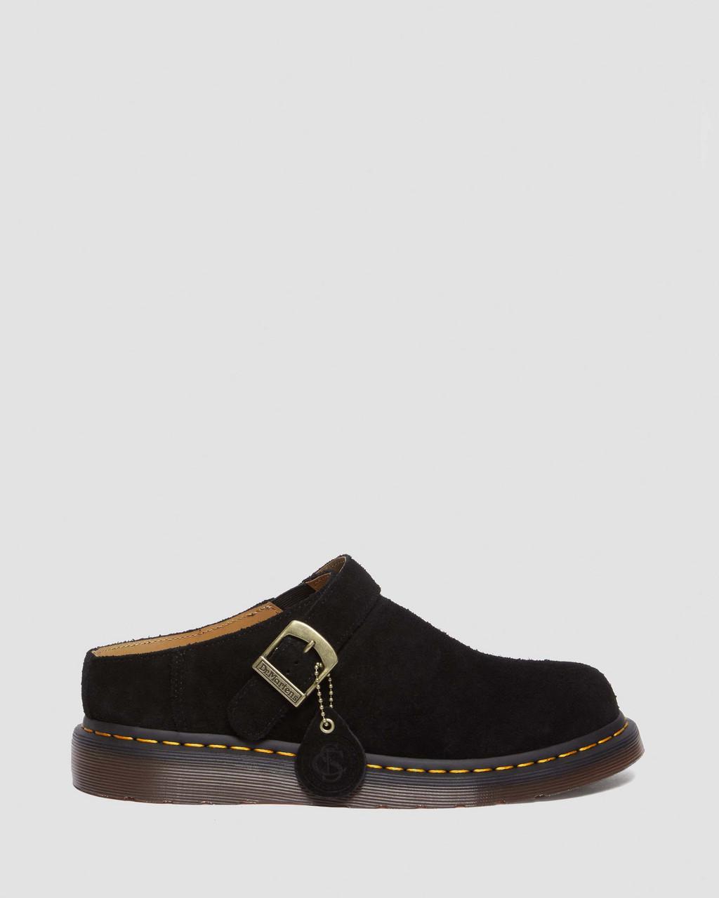 Pánské Mules Dr Martens Isham Desert Oasis Suede Černé | 67976654