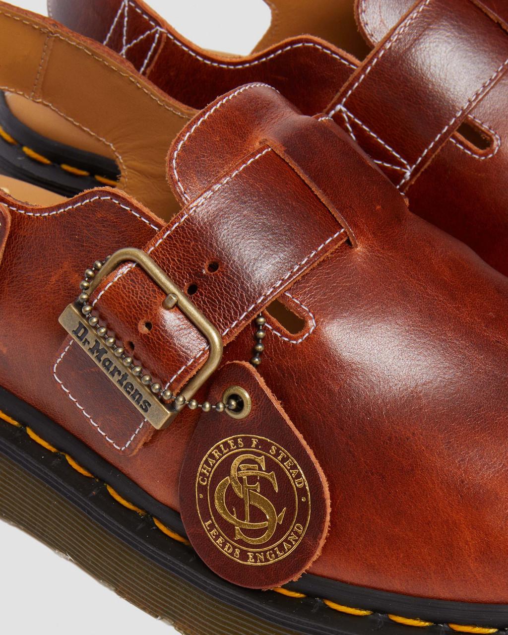 Pánské Mules Dr Martens Jorge Made in England Classic Leather Slingback Hnědé | 29847057