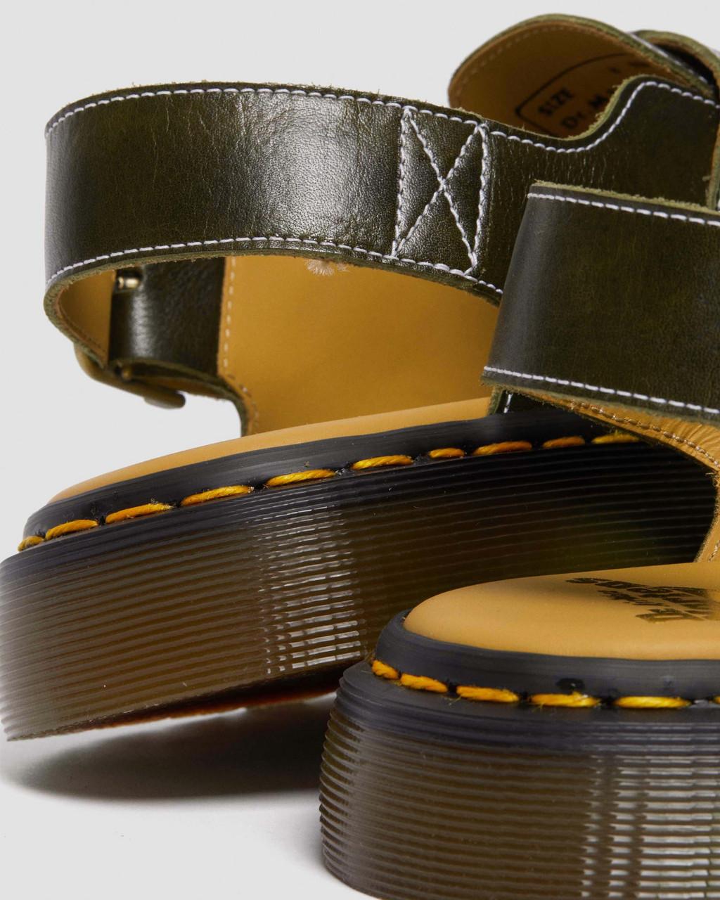 Pánské Mules Dr Martens Jorge Made in England Classic Leather Slingback Olivy Zelené | 44477864