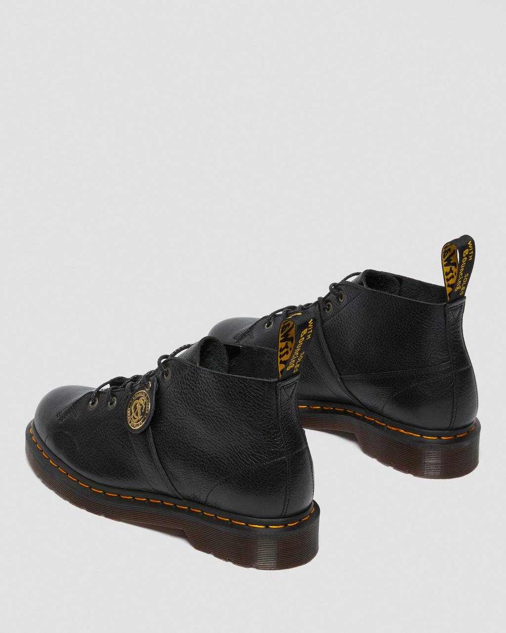 Pánské Opičí Boty Dr Martens Church Buckingham Leather Černé | 12740115