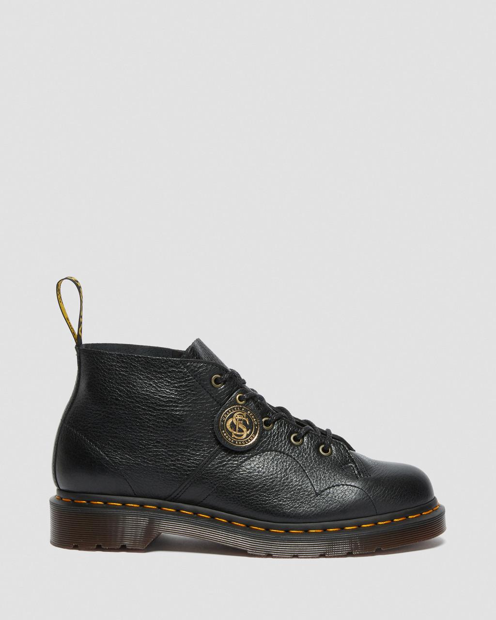 Pánské Opičí Boty Dr Martens Church Buckingham Leather Černé | 12740115