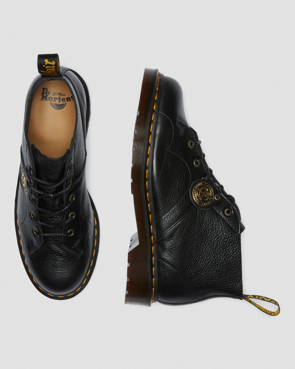 Pánské Opičí Boty Dr Martens Church Buckingham Leather Černé | 12740115
