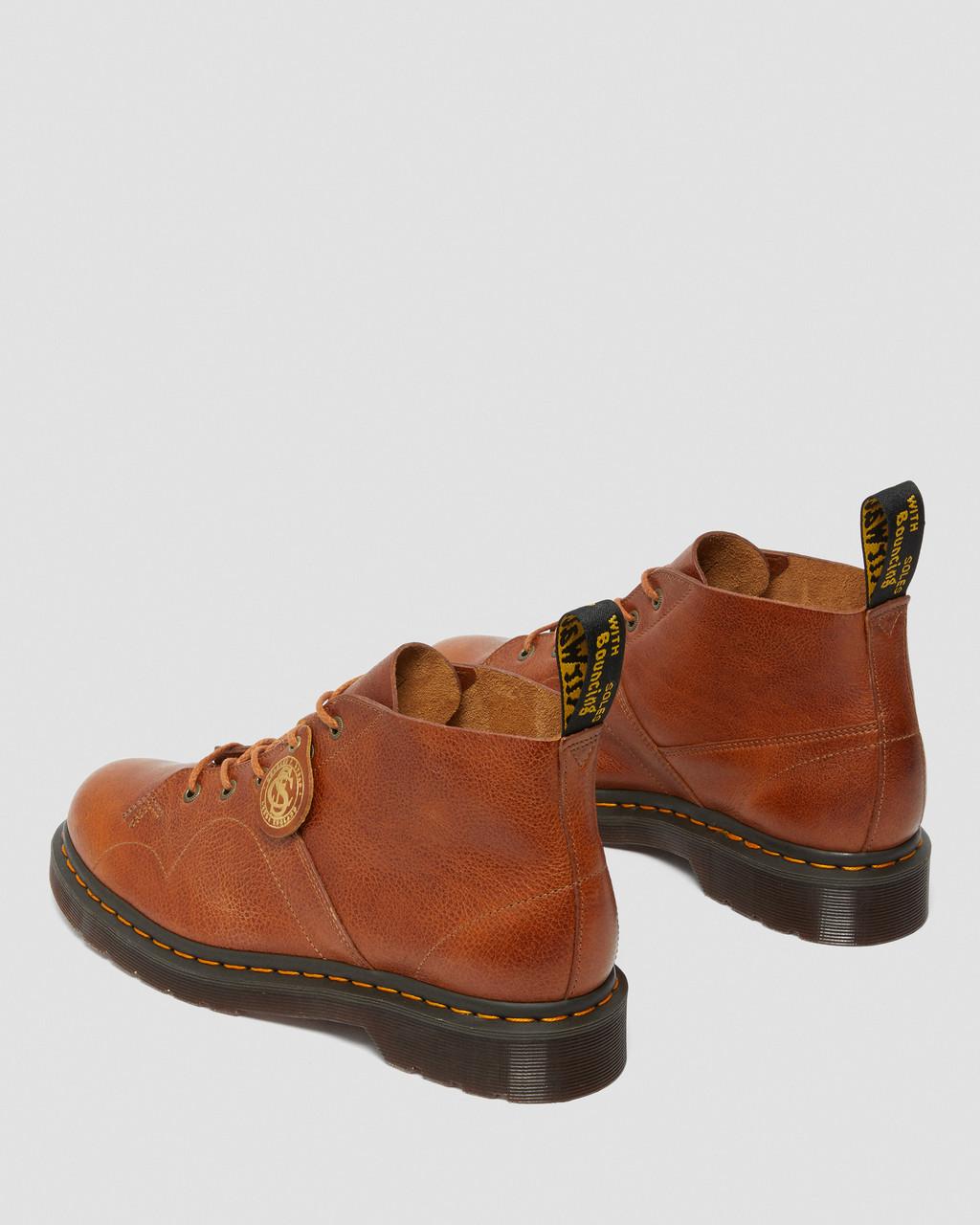 Pánské Opičí Boty Dr Martens Church Buckingham Leather Hnědé | 30915273