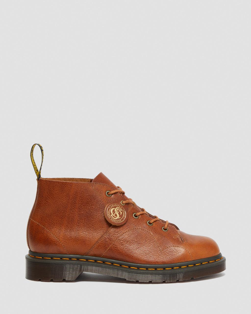 Pánské Opičí Boty Dr Martens Church Buckingham Leather Hnědé | 30915273