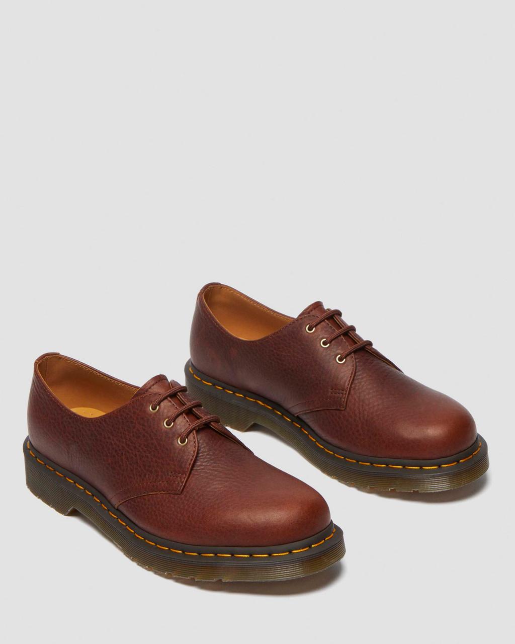 Pánské Oxfordky Dr Martens 1461 Ambassador Leather Vínové | 36008664