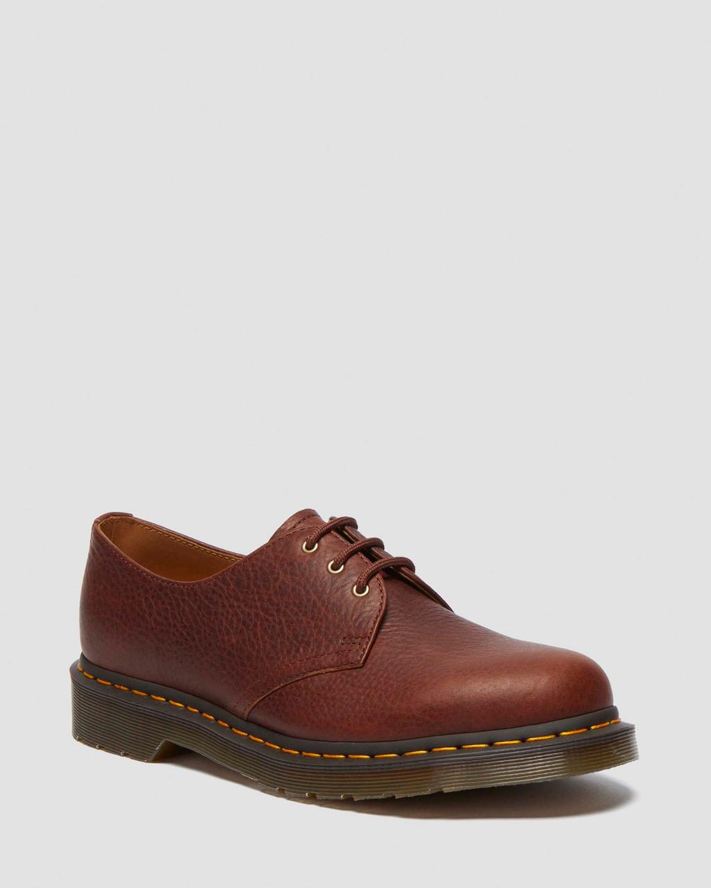 Pánské Oxfordky Dr Martens 1461 Ambassador Leather Vínové | 36008664