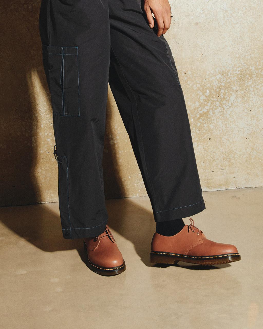 Pánské Oxfordky Dr Martens 1461 Carrara Leather Hnědé | 69928089