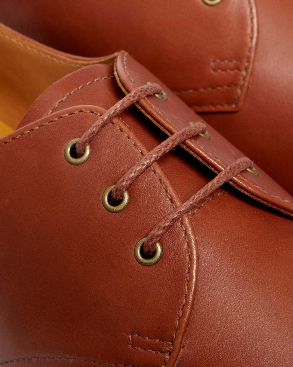 Pánské Oxfordky Dr Martens 1461 Carrara Leather Hnědé | 69928089