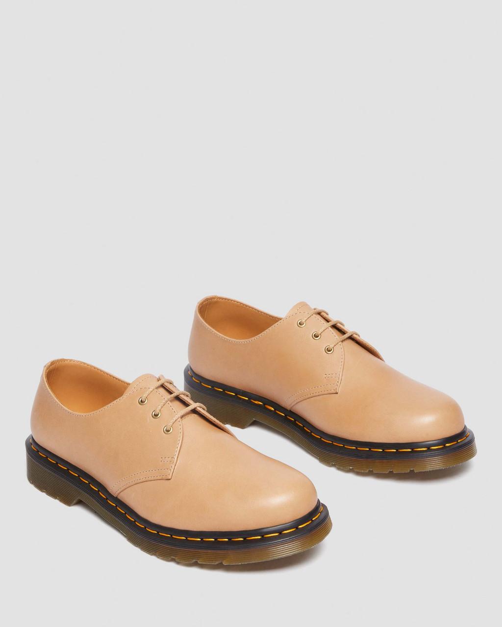 Pánské Oxfordky Dr Martens 1461 Carrara Leather Hnědé | 18200565