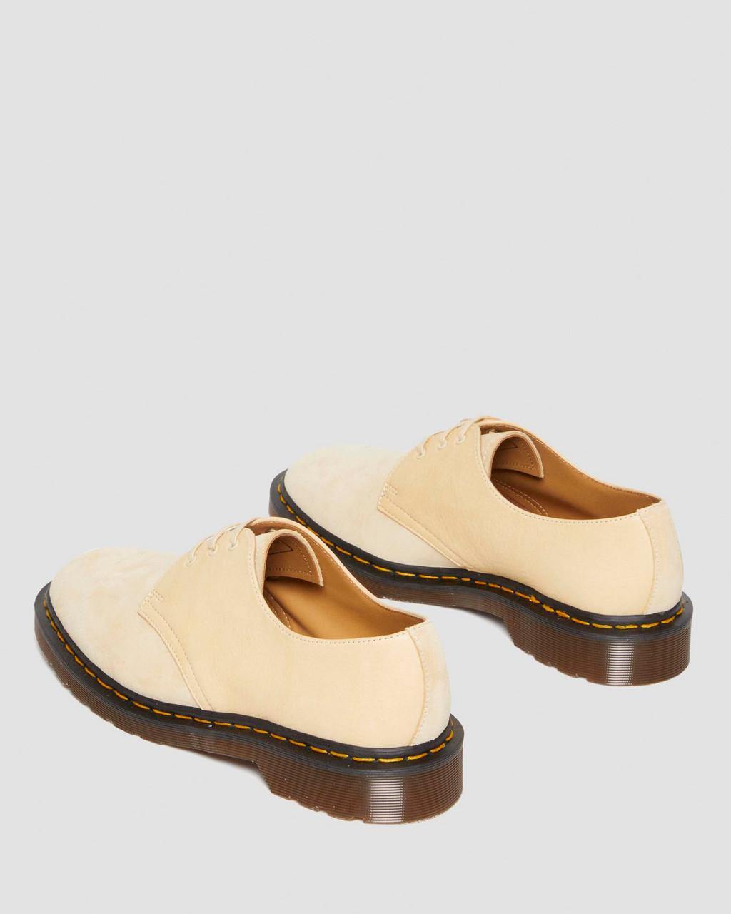 Pánské Oxfordky Dr Martens 1461 Made in England Suede Hnědé | 70466814