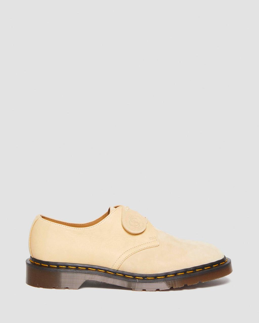 Pánské Oxfordky Dr Martens 1461 Made in England Suede Hnědé | 70466814