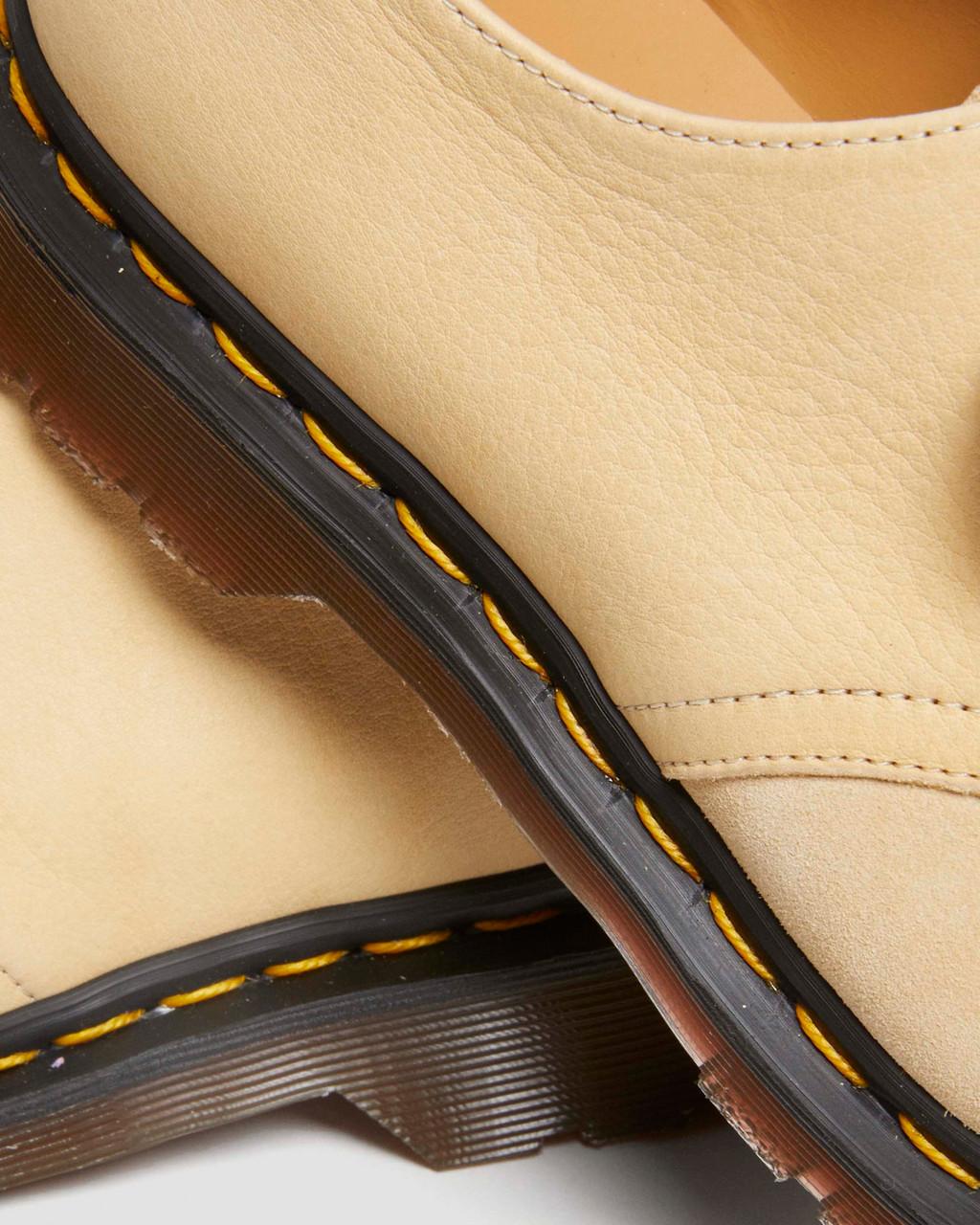 Pánské Oxfordky Dr Martens 1461 Made in England Suede Hnědé | 70466814