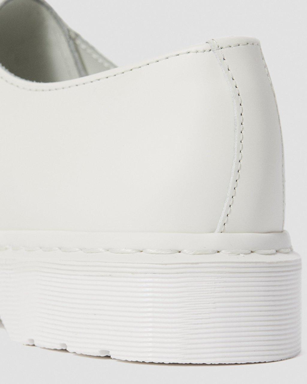 Pánské Oxfordky Dr Martens 1461 Mono Smooth Leather Bílé | 16354130