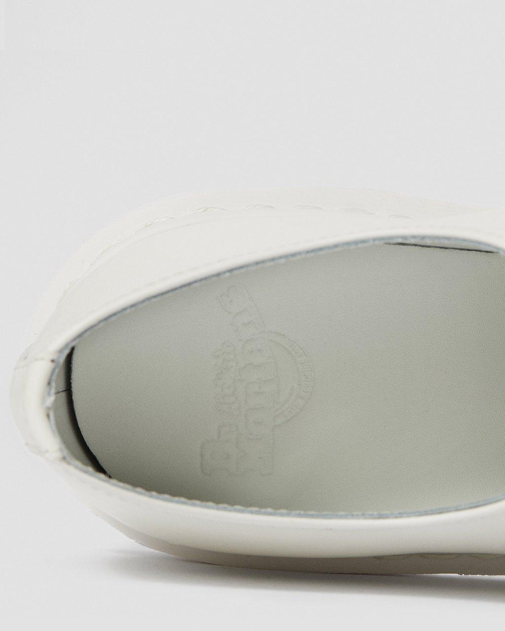 Pánské Oxfordky Dr Martens 1461 Mono Smooth Leather Bílé | 16354130