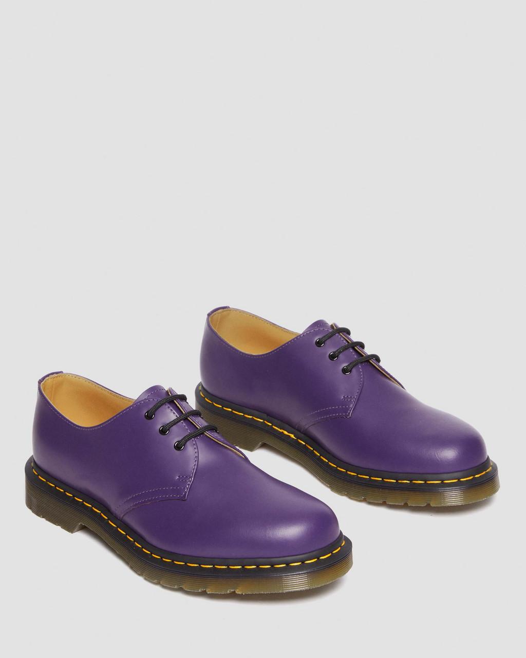 Pánské Oxfordky Dr Martens 1461 Smooth Leather Fialové | 88962951