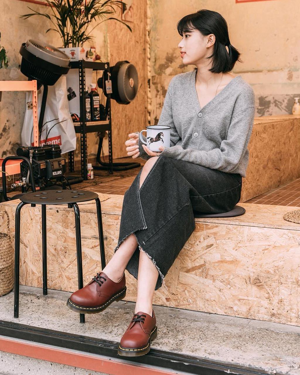 Pánské Oxfordky Dr Martens 1461 Smooth Leather Červené | 63664055