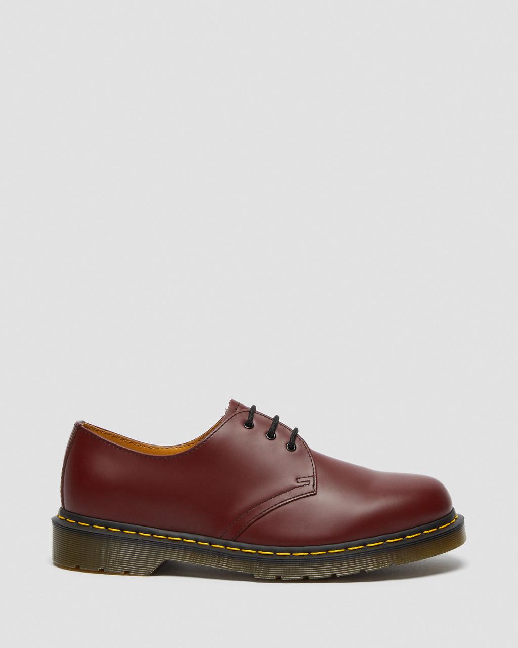 Pánské Oxfordky Dr Martens 1461 Smooth Leather Červené | 63664055