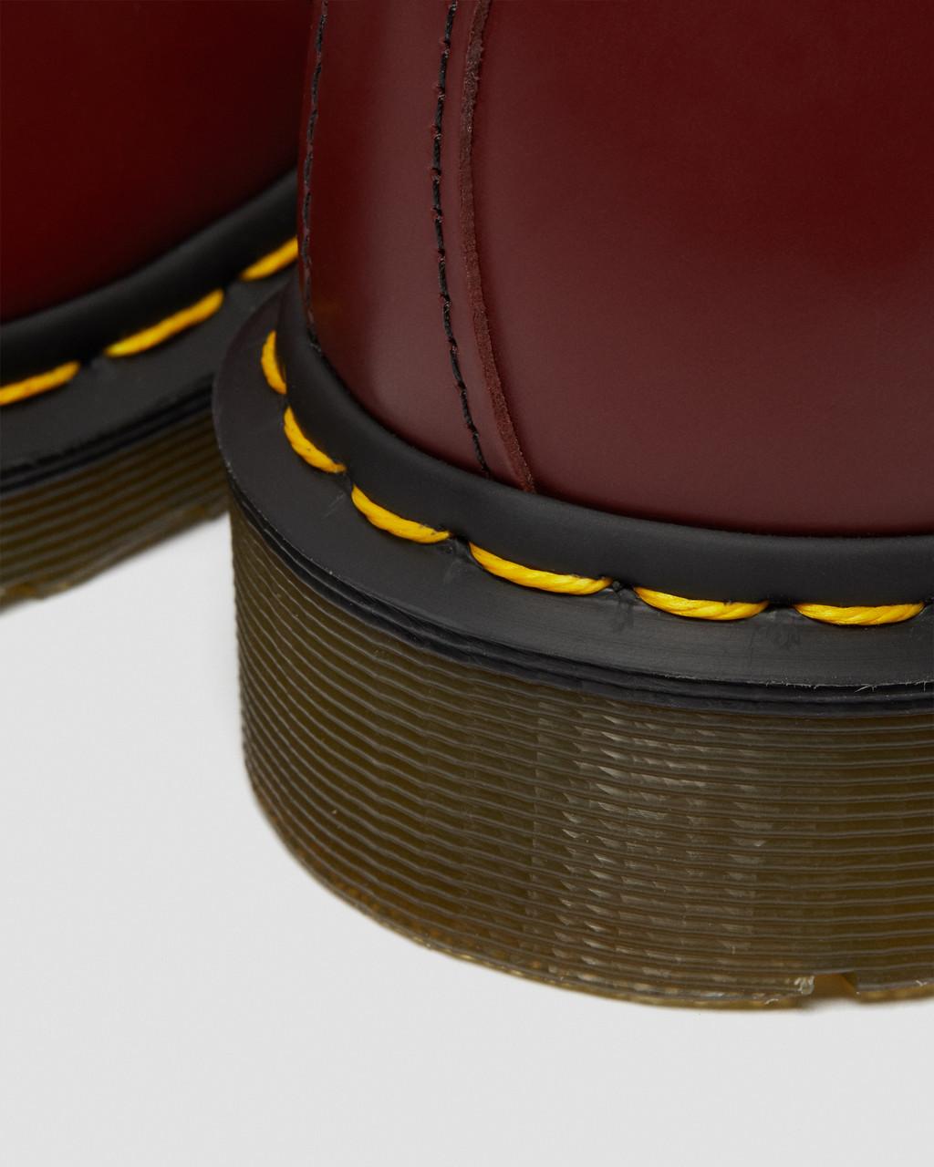 Pánské Oxfordky Dr Martens 1461 Smooth Leather Červené | 63664055