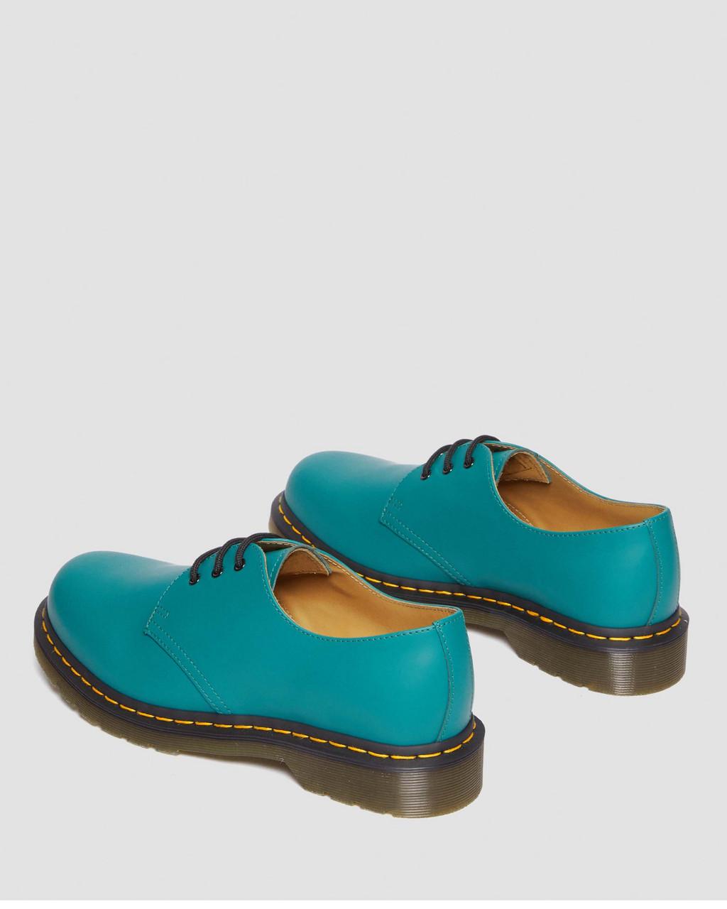 Pánské Oxfordky Dr Martens 1461 Smooth Leather Tyrkysové | 28178777