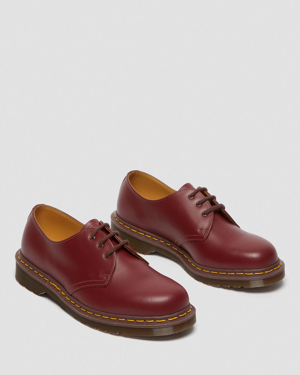 Pánské Oxfordky Dr Martens 1461 Vintage Made in England Červené | 74802945