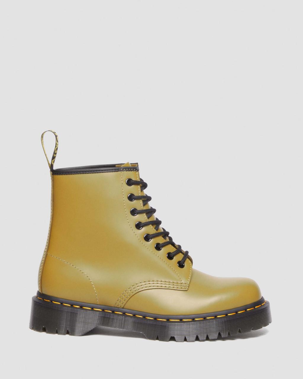 Pánské Šněrovací Boty Dr Martens 1460 Bex Smooth Leather Žluté | 68078916