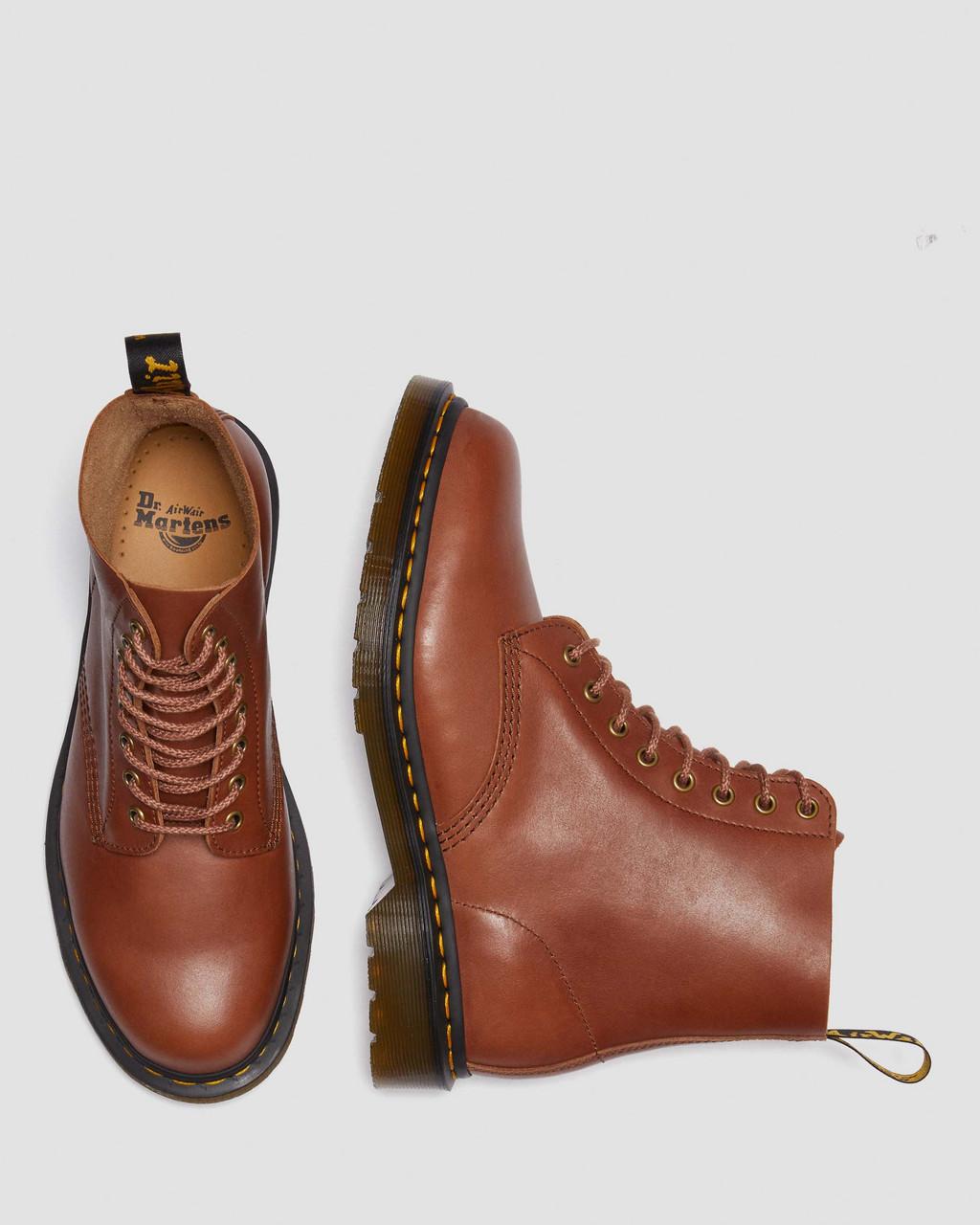 Pánské Šněrovací Boty Dr Martens 1460 Carrara Leather Hnědé | 88954633