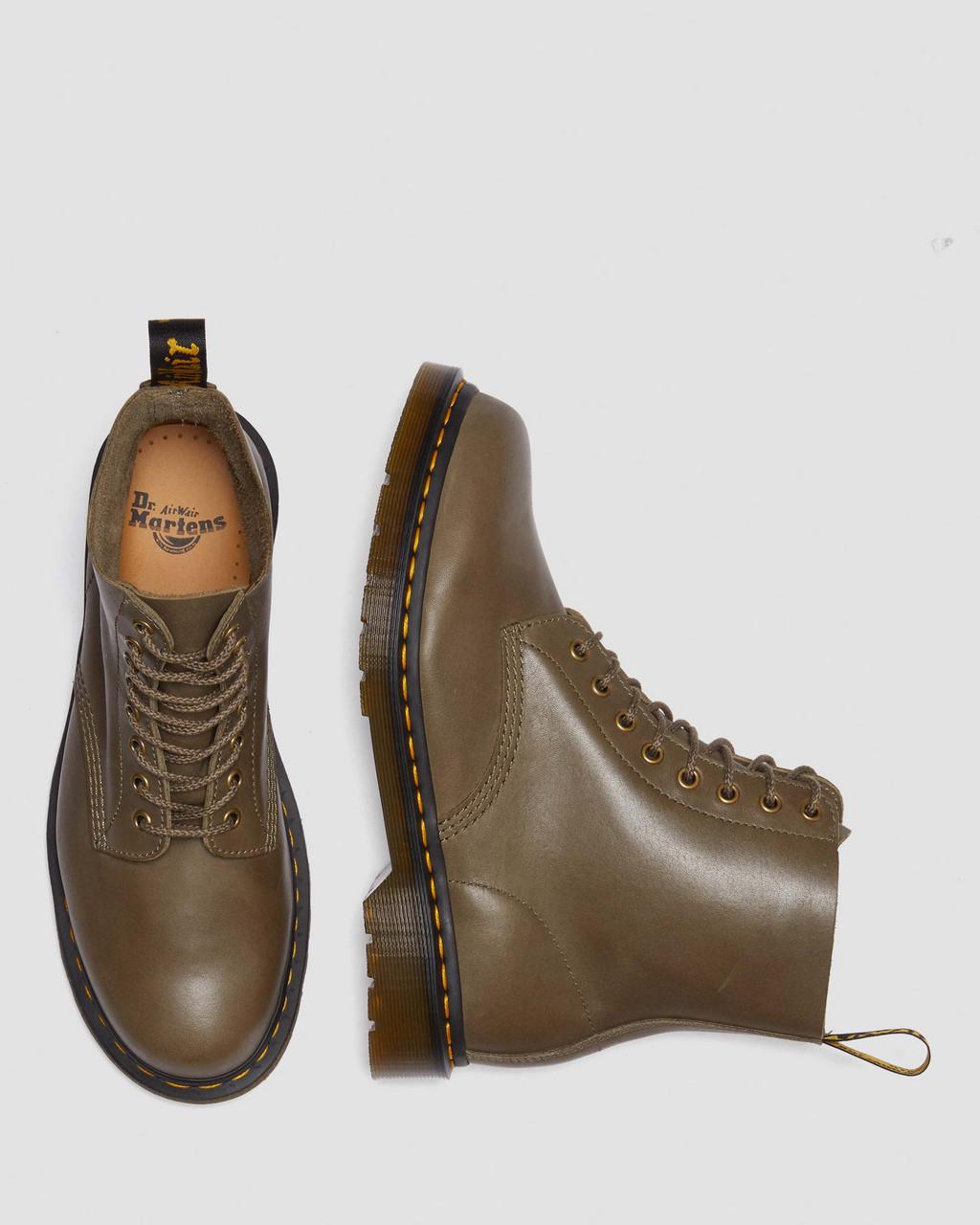 Pánské Šněrovací Boty Dr Martens 1460 Carrara Leather Hnědé | 62457293