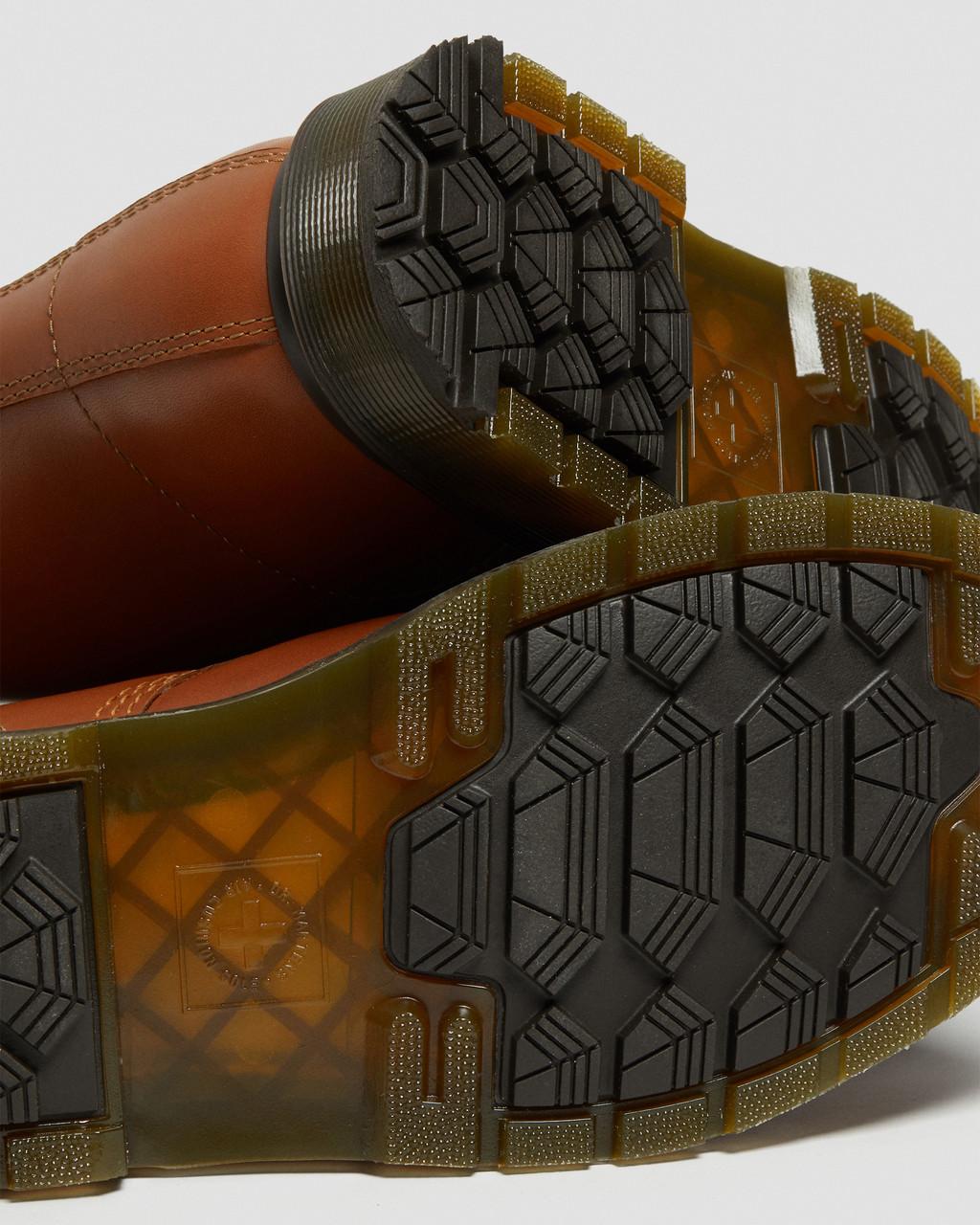 Pánské Šněrovací Boty Dr Martens 1460 DM's Wintergrip Leather Hnědé | 25154772