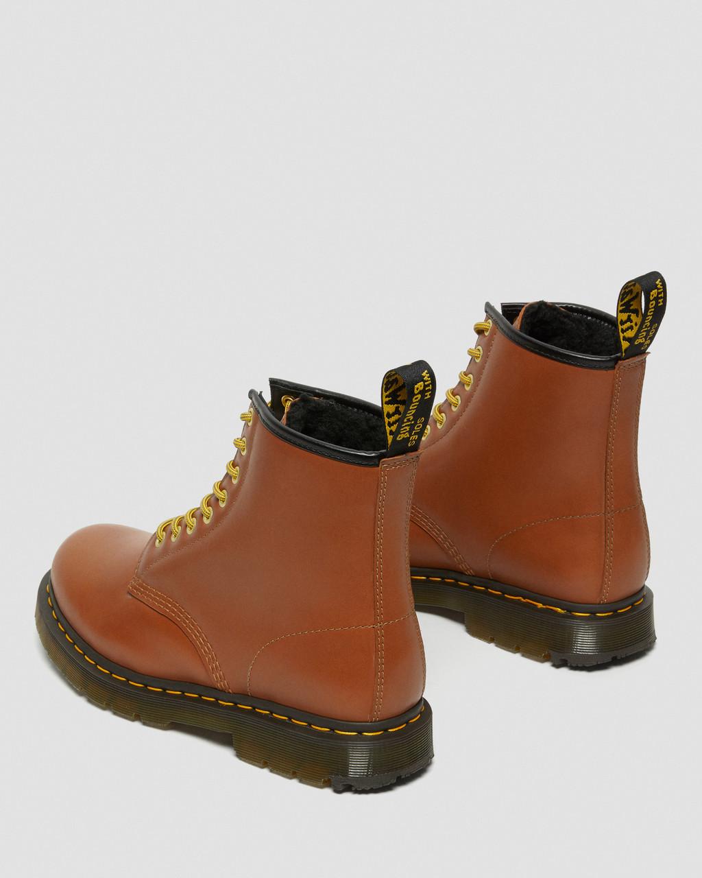 Pánské Šněrovací Boty Dr Martens 1460 DM's Wintergrip Leather Hnědé | 25154772
